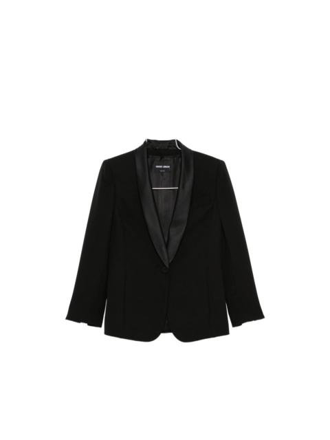 GIORGIO ARMANI Giorgio Armani Black Jackets - Blazers Women