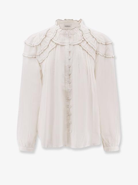 Isabel Marant Étoile Marant Etoile Women Christa Cotton And Viscose Shirt