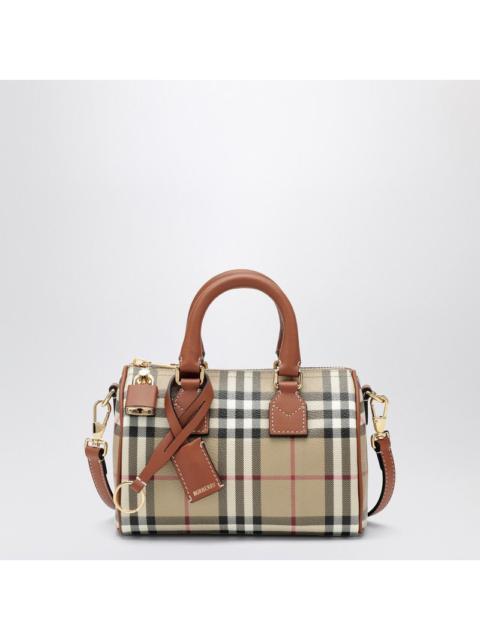 Burberry Burberry Mini Bowling Bag With Check Pattern Women