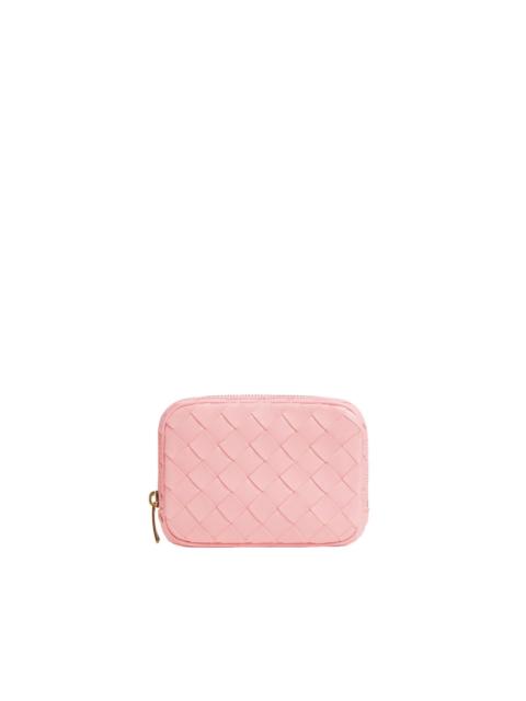 Bottega Veneta BOTTEGA VENETA $950 Ribbon Teen Intrecciato Zippered Pouch N