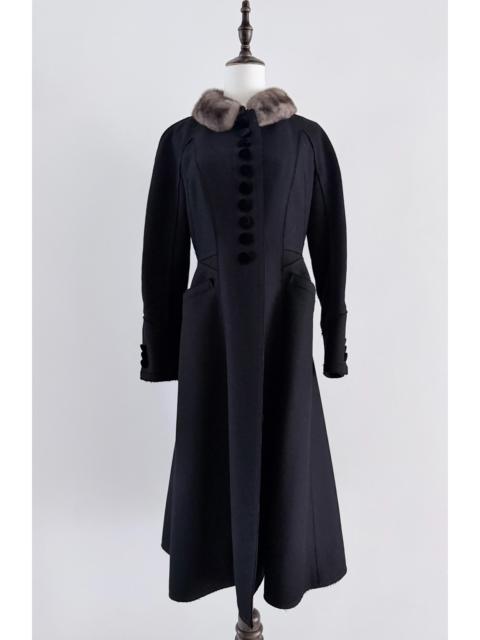 Louis Vuitton LOUIS VUITTON 05FW A-Line Fur Coat