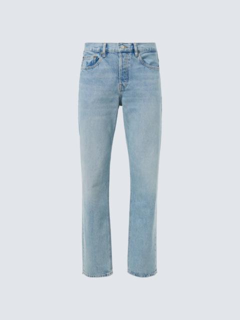 FRAME The Straight mid-rise straight jeans