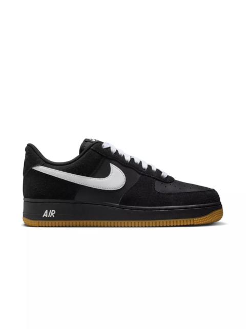 Nike Air Force 1 '07 LV8 "Black/White/Gum Light Brown" Men's Shoe