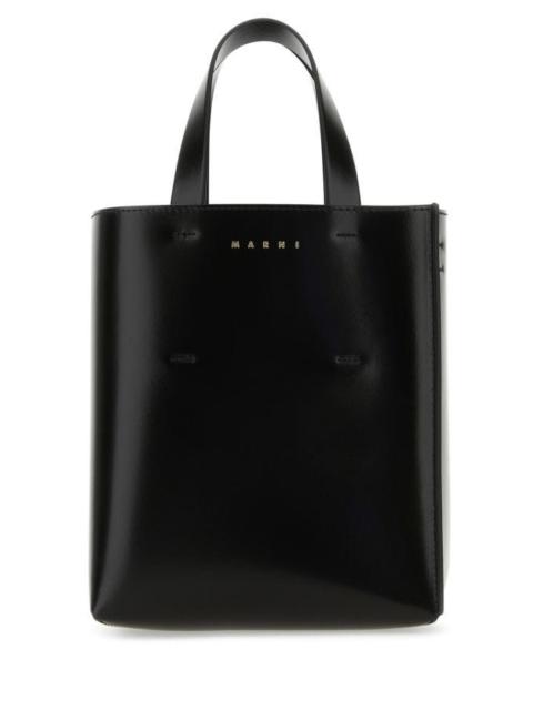 Marni Woman Black Leather Handbag