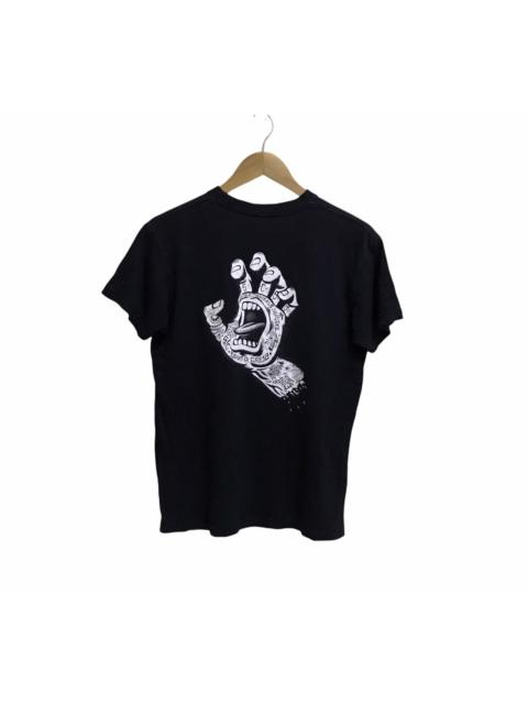 Other Designers Santa Cruz Skateboards - Santa Cruz Hand Screaming Big Logo Tshirt