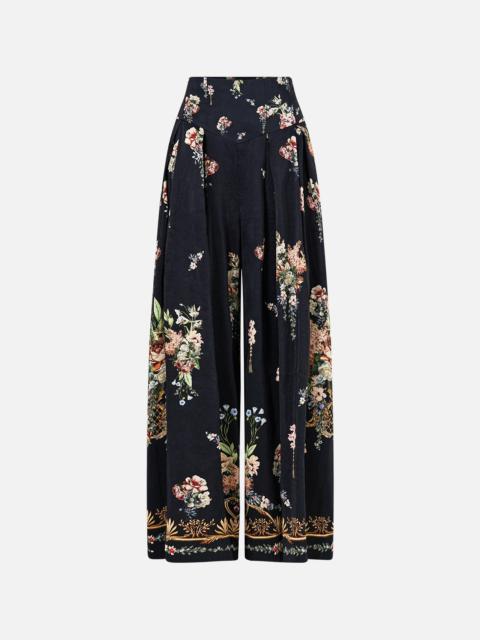 CAMILLA CORSET WAIST WIDE LEG PANT