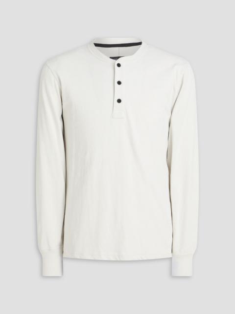 rag & bone Slub cotton-jersey Henley T-shirt