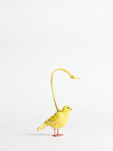 JW Anderson HAND-CROCHETED CANARY CHARM