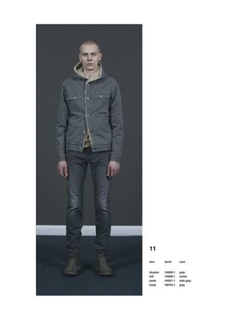 UNDERCOVER AW11 Shearling Hoodie Trucker Jacket