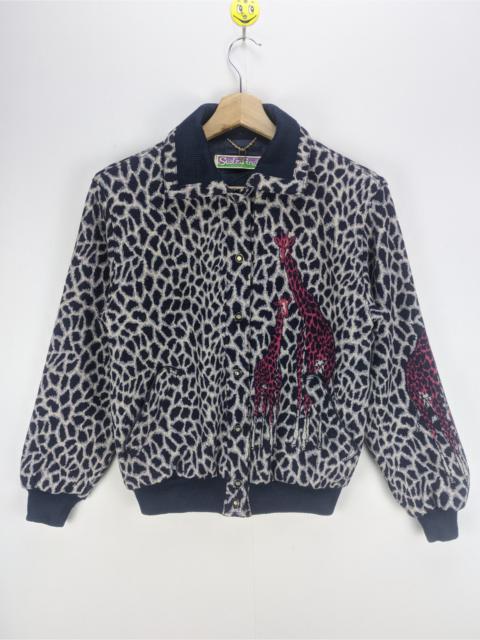 Other Designers Vintage - Steals🔥Vintage Jacket Wool Girrafe Pattern by Selafina