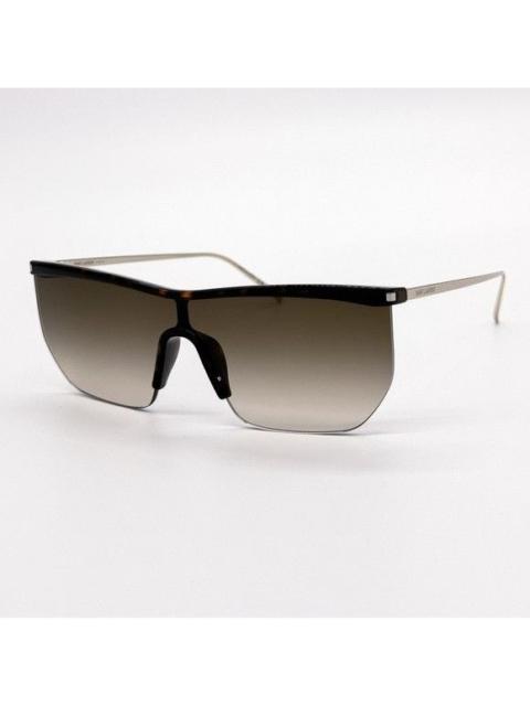 SAINT LAURENT NEW SAINT LAURENT SL 519 MASK 003 BROWN GRADIENT WOMEN SL519