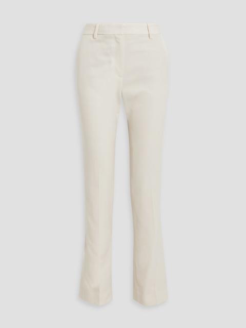 NILI LOTAN Wool-twill straight-leg pants