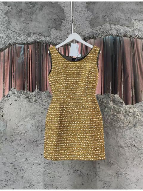 Louis Vuitton Louis Vuitton tweed mini dress