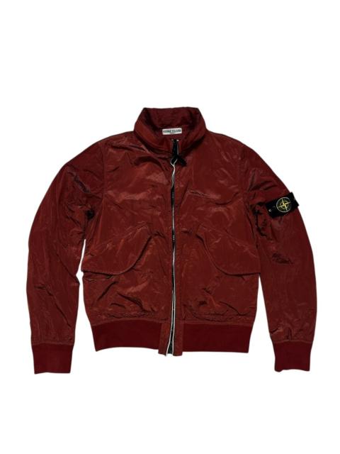 Stone Island VINTAGE STONE ISLAND NYLON METAL BOMBER JACKET SIZE M