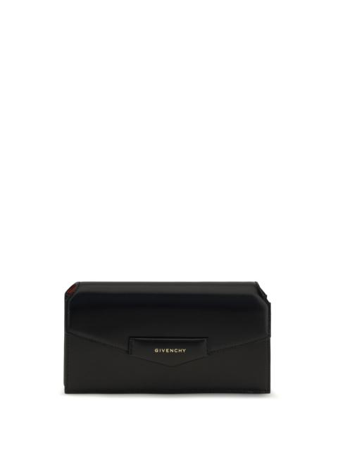 Givenchy Givenchy Antigona Box Leather Pouch Black Women