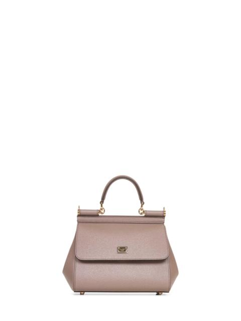 Dolce & Gabbana Taupe medium Sicily handbag