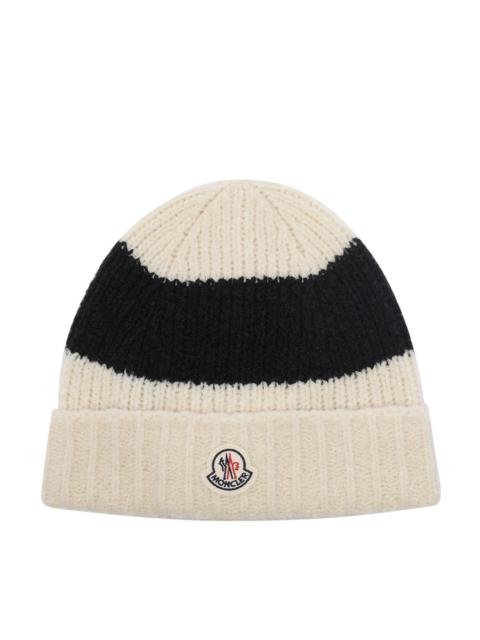 Moncler Moncler Men Logo Beanie