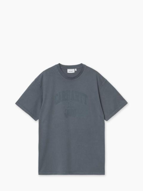 Carhartt CARHARTT WIP S/S FADED POND CORPS T-SHIRT HEAVY STONE WASH DEEP NIGHT