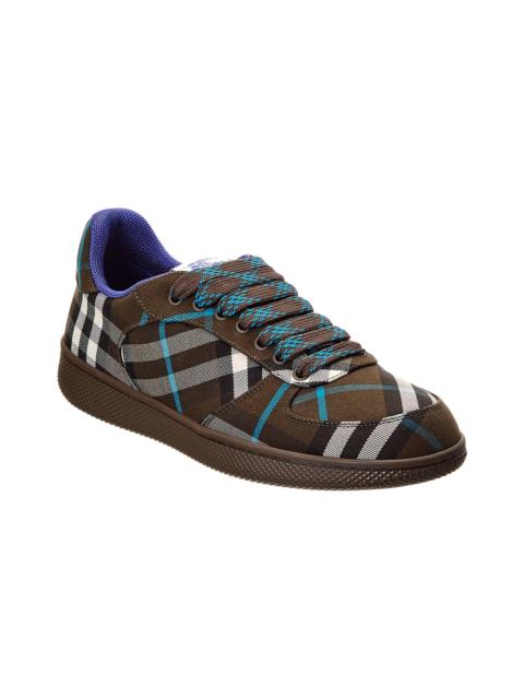 Burberry Burberry Terrace Check Canvas Sneaker