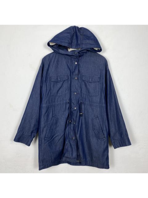 Other Designers Vintage Japanese Brand Parkas Hooded Fleece Lining J0205