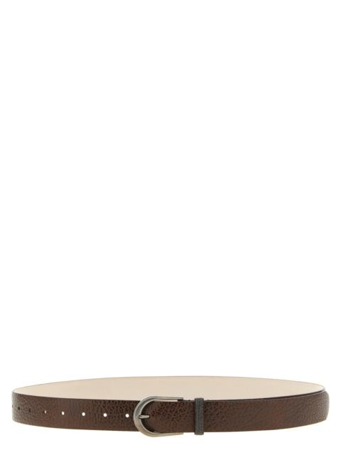 Brunello Cucinelli Glossy Belts Brown