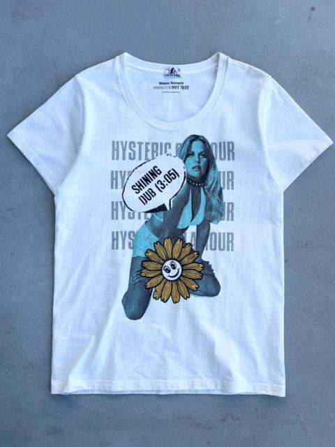 Hysteric Glamour STEAL! 2000s Hysteric Glamour Hot Girl Shining Dub Tee