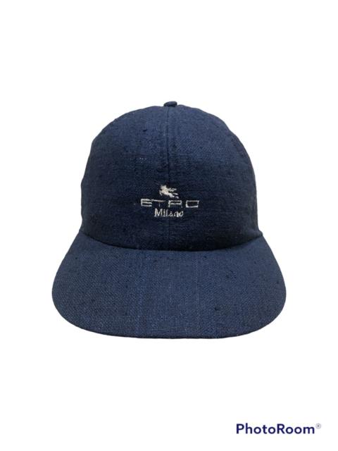 Etro VINTAGE ETRO MILANO 6 PANELS SILK CAP HAT