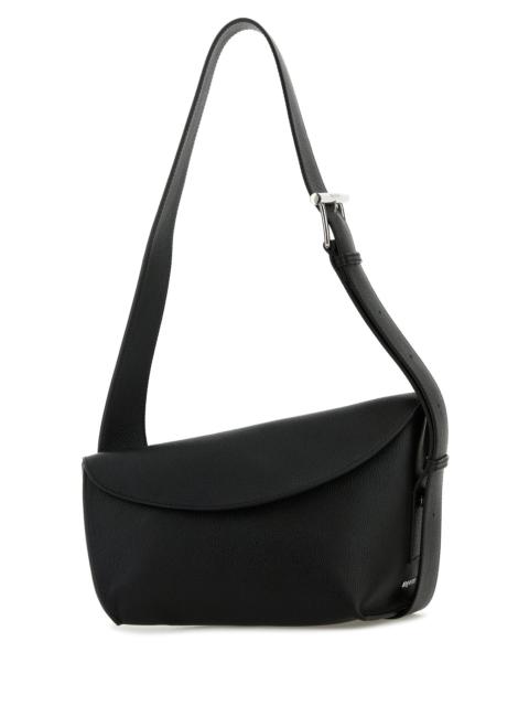 Alexander McQueen Black large Sling T-Bar crossbody bag