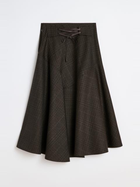 Our Legacy Waltz Skirt Brown Dunmore Check