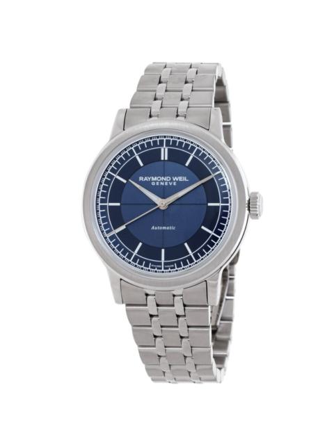 Other Designers Raymond Weil Millesime Automatic Blue Dial Men's Watch 2925-ST-50001