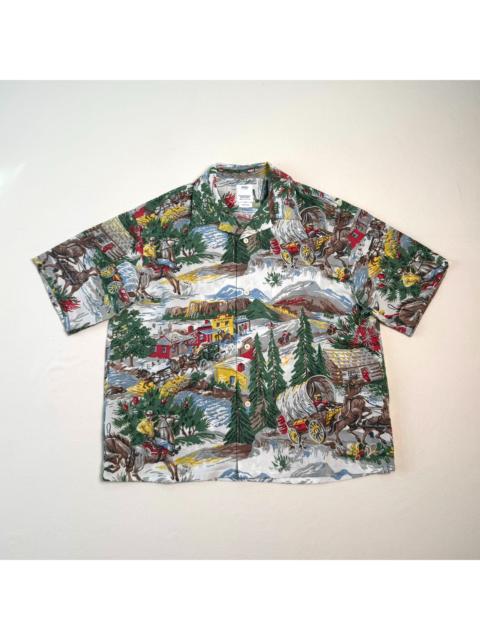 visvim VISVIM 25ss CROSBY SHIRT S/S (WASHI CHIRIMEN) Short-Sleeve Shirt