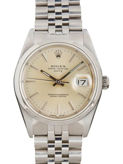 Rolex Date Ref 15200 Stainless Steel