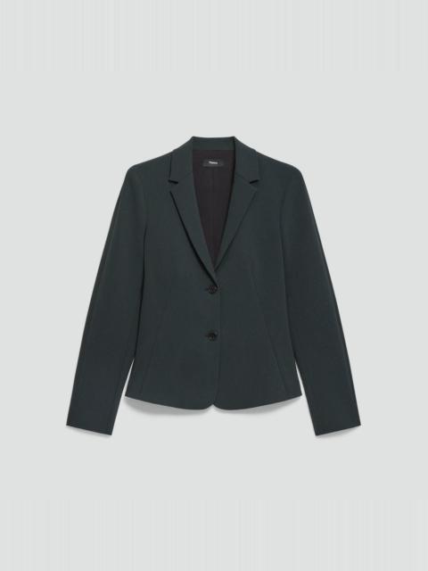Theory Fitted Blazer in Admiral Crepe