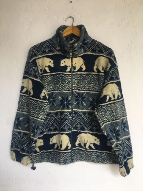 Other Designers Teepee sports Canada fleece Sherpa Beard patchwork