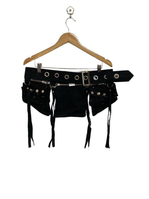 Other Designers Skulls - Bloood Storm Club Body Line Punk Belt Pocket