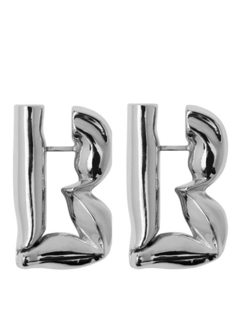 Burberry Burberry Packet B Sterling Silver Earrings