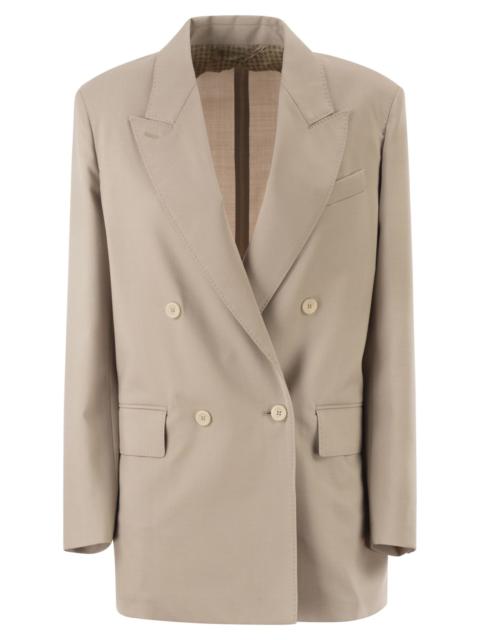 Max Mara Max Mara Women Mxmmitico - Double-Breasted Blazer In Wool, Mohair And Silk Blend