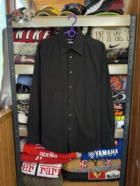 Other Designers Other - Vintage Dolce & Gabbana Shirt Black Gold Style