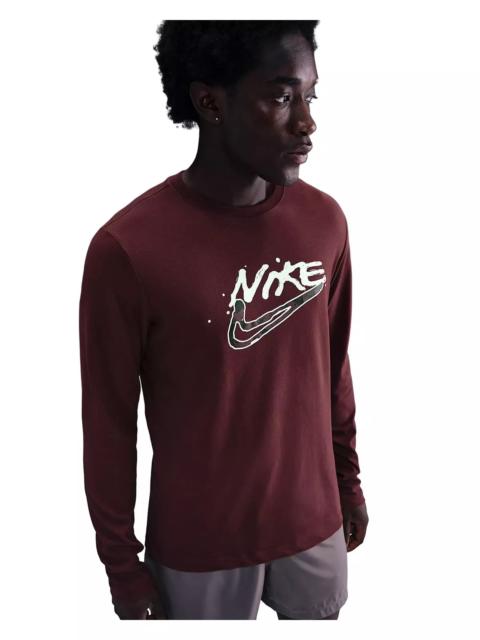 Nike Men's Dri-FIT Long-Sleeve Print Pack T-Shirt