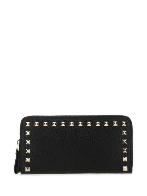 Valentino Valentino Garavani Women Black Leather Wallet
