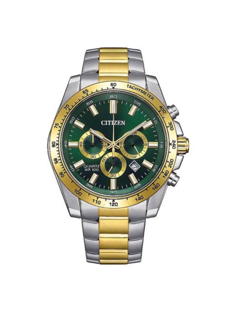 Citizen - Citizen Sports Chronograph Quartz Green Dial Men's Watch AN8234-58X