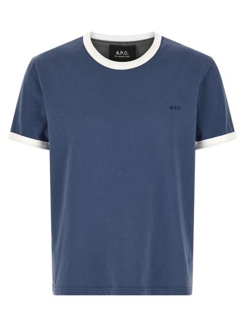 A.P.C. A.P.C. Men Logo Embroidery T-Shirt