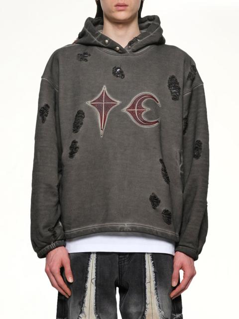 Thug Club Rock Hoodie in Grey