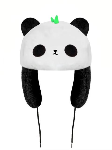 Other Designers Cartoon Anime Cute Panda Plush Ushanka Hat Cute Y2K Warm Winter Hat