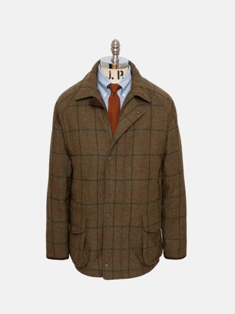J. PRESS THORNPROOF TATTERSALL TWEED FIELD COAT