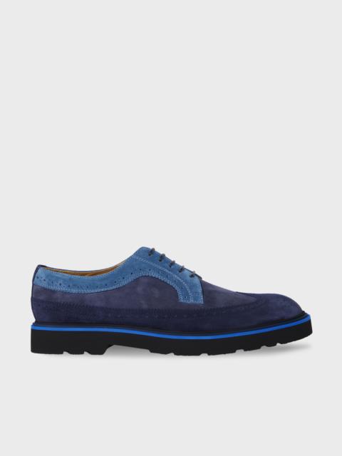 Paul Smith Navy Suede 'Count' Brogues