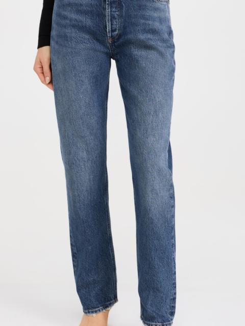 AGOLDE 90s Pinch Waist: High Rise Straight Jeans