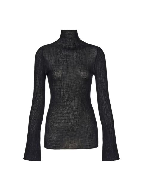 FERRAGAMO Ferragamo Long Sleeves Round-Neck