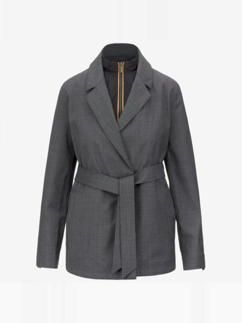 K-WAY JORY 3L WOOL GRISAILLE