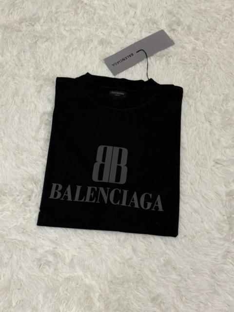 BALENCIAGA Balenciaga black t shirt